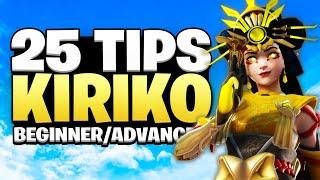 25 Tips to RANK UP as Kiriko (Beginner/Advanced) | Overwatch 2