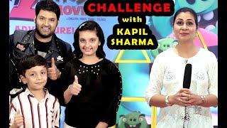 CHALLENGE with KAPIL SHARMA | ANGRY BIRDS 2 | Funny Interview and Game | Aayu and Pihu Show