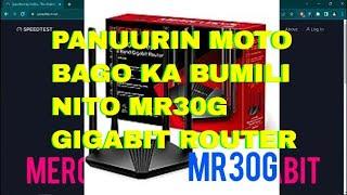 Mercusys Mr30g Wifi Dual Band Gigabit Router SUBUKAN ANG SPEED BAGO BUMILI!!