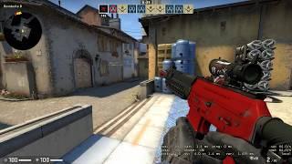 SG553 | Candy Apple (Field tested) Counter strike Gobal Offensive- Skin Showcase and Gameplay