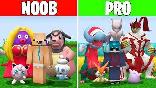 NOOB vs PRO no MINECRAFT PIXELMON