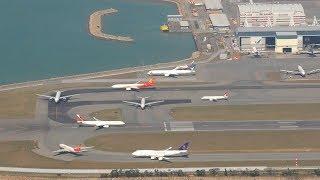 Best Plane Spotting Location Hong Kong Airport with Air Traffic Control