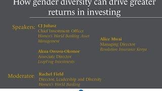 WEBINAR: How gender diversity can drive greater returns in investing