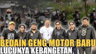 BEDAIN GENG MOTOR BARU TOURING KE PUNCAK.. MOTORANNYA BENTAR MALAH LAWAK TERUS.. LUCU BANGET