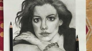 Anne Hathaway (Celebrity) | Drawing Video