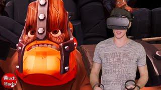 БИТВА С КОМАНДИРОМ ТИТАНОВ! - Прохождение Gorn VR игровая нарезка № 5