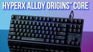 HyperX Alloy Origins Core keyboard and Aqua switches sound test