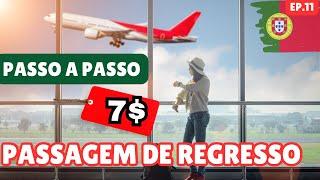 Passagem de regresso a partir de 7$ dólares, site e passo-a passo