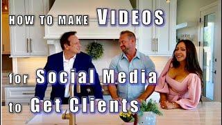 How to make Videos to Get Clients - This Formula Works Great for Facebook Marketing YouTube & TikTok