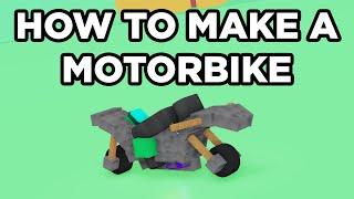 How to make a Motorbike in Road To Grambys! Roblox