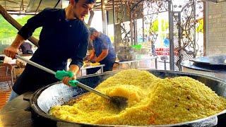 GAINT PILAF 300 KG | POPULAR PILAF IN PILAF CENTER | POPULAR STREET FOOD ASIAN DISH UZBEKISTAN