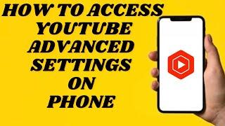 How To Go To Advanced Setting in YouTube Studio on phone | simple tutorial