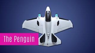 The AtomRC Penguin twin motor FPV airplane