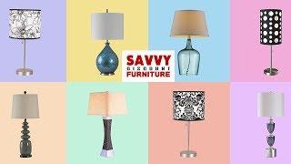 Savvy Discount Furniture Lamps