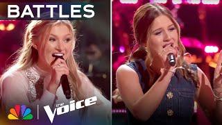 Sydney Sterlace and Sloane Simon Are Spectacular on Billie Eilish's "BIRDS OF A FEATHER" | The Voice