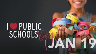 Celebrate I Love Public Schools Day Jan. 19, 2022