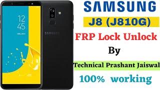 Samsung J8 FRP unlock with free tool. #samsung J810G @technicalprashantjaiswal