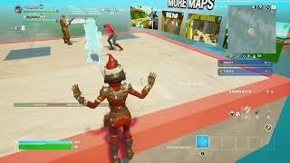 Playing fortnite in first person ?!! ( aim bot )