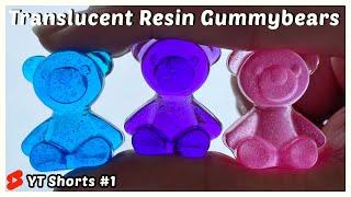 Forbidden Resin Gummybears  Do NOT eat! | DIY Epoxy Resin Gummybears | Youtube #Shorts