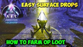 Aberration OP LOOT | How To Farm Surface Drops EASY in ARK Ascended