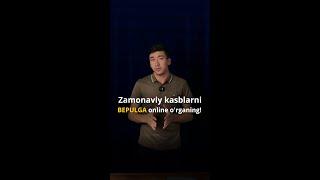 Zamonaviy kasblarni mutlaqo BEPULGA online o'rganishni istaysizmi!