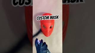 I transformed a SPIDERMAN Mask to look like JASON! #diy #art #mask #cosplay  #horror #spiderman