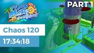 Super Mario Sunshine Chaos Edition 120 Shine (100%) Speedrun - 17:34:18 | Part 1/3