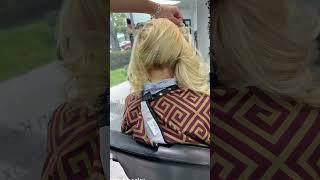 #CapCut corrección de color #blondehair #haircolorist #haircolorchallenge #hairtutorial #hairstyle