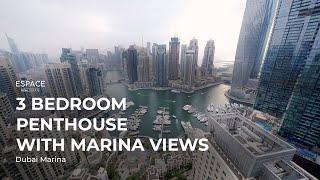 Fully Upgraded Penthouse in Emaar 6 with Dubai Marina Views