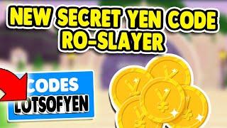 *FLAMES UPDATE* ALL NEW SECRET CODE IN RO-SLAYERS ROBLOX