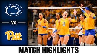 Penn State vs. Pitt Match Highlights | 2024 ACC Volleyball