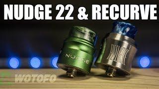 Nudge 22 и Recurve 24 RDA ▲▼ Две односпиралки под сквонк от Wotofo