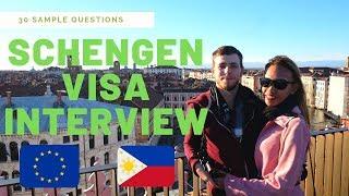 25 SCHENGEN VISA INTERVIEW QUESTIONS AND ANSWERS 