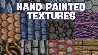 Live Photoshop Tutorial: Hand-Painting Seamless Textures for Indie Game Development  - Landscape