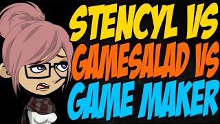 Stencyl vs GameSalad vs Game Maker Studio