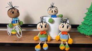 Easy Crochet Boy Amigurumi Using Only Single Crochet Stitches FREE Step-by-Step Guide