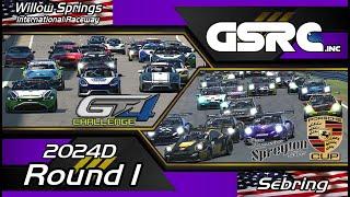 GSRC.inc Thursday Night Motorsport 2024D Rd-1 | GT4 | Porsche Cup