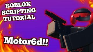 Roblox Tutorial How to make Motor6d Guns!