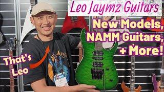 NAMM 2025 Leo Jaymz New Models + Updates #floydrose #nammguitars #namm2025 #leojaymz