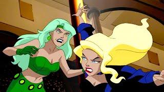 Black Canary vs. Fire [Justice League Unlimited - S3E09 - "Grudge Match"]