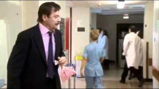 Green Wing - Dr Alan Statham goes insane after killing a dwarf