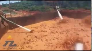 Big capacity gold wash plant