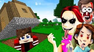 100 ДНЕЙ ПРЯЧУСЬ ПОД ДОМОМ ОТ СЕМЬИ ДИМ ДИМЫЧА EXE В МАЙНКРАФТ ФИКСИКИ MINECRAFT