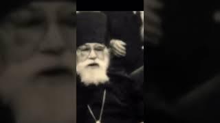 Уникальные кадры проповеди архимандрита Иоанна (Крестьянкина)