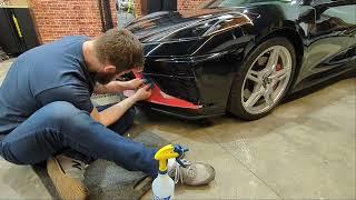 2022 Chevrolet Corvette C7 Front Bumper Accent installation