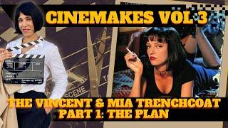 Sewing a classic Pulp Fiction style- the “Vincent Vega Trench Coat” Cinemakes Vol. 3: Part 1