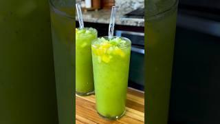 How to make the Best Agua Fresca de Piña y Pepino #shorts