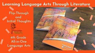 LEARNING LANGUAGE ARTS THROUGH LITERATURE || ALL-IN-ONE LANGUAGE ARTS 4TH GRADE || THE ORANGE BOOK