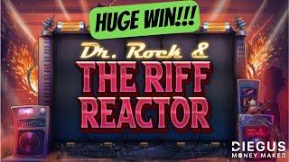 HUGE Win at New Game - Dr. Rock & The Riff Reactor 