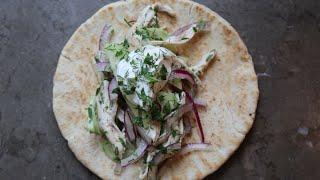 Greek Chicken Pita Recipe | SAM THE COOKING GUY